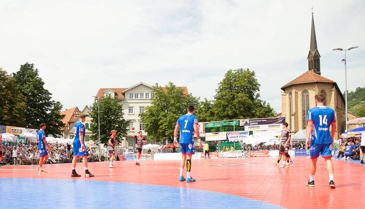 HC Erlangen vs. TBV Lemgo Lippe, Esslingen Marketplace Tournament 2019, Handball, Men, 1 Bundesliga, 20 07 2019 Esslingen Marketplace Tournament 2019, 20 07 2019 Esslingen Copyright: xEibner-Pressefoto MichaelxSchmidx HCE