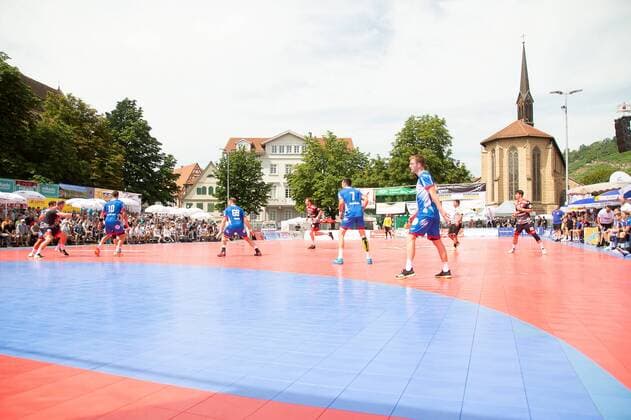 HC Erlangen vs. TBV Lemgo Lippe, Esslingen Marketplace Tournament 2019, Handball, Men, 1 Bundesliga, 20 07 2019 Esslingen Marketplace Tournament 2019, 20 07 2019 Esslingen Copyright: xEibner-Pressefoto MichaelxSchmidx HCE