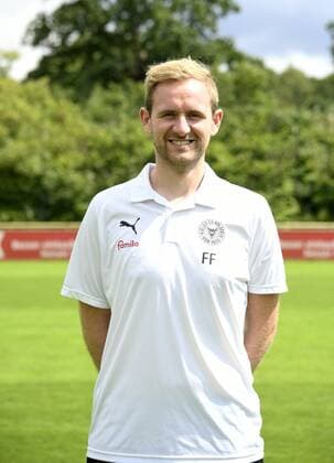 Physiotherapist Fabian Franzen Holstein Kiel 2 BL, portrait date 2019 2020, football, men, 19 07 19 Kiel NLZ Projendorf Kiel Germany