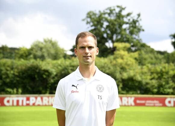 Athletics coach Timm Sörensen Holstein Kiel 2 BL, portrait date 2019 2020, football, men, 19 07 19 Kiel NLZ Projendorf Kiel Germany