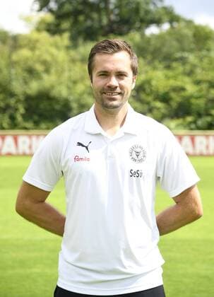 Physiotherapist Sebastian Süß Holstein Kiel 2 BL, portrait date 2019 2020, football, men, 19 07 19 Kiel NLZ Projendorf Kiel Germany