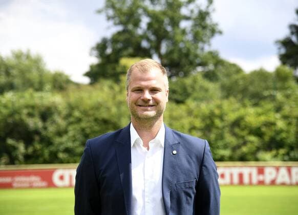 Managing Director Sport Fabian Wohlgemuth Holstein Kiel 2 BL, portrait date 2019 2020, football, men, 19 07 19 Kiel NLZ Projendorf Kiel Germany