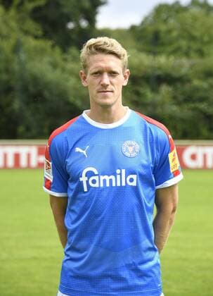 Johannes van den Bergh Holstein Kiel 2 BL, portrait date 2019 2020, football, men, 19 07 19 Kiel NLZ Projendorf Kiel Germany