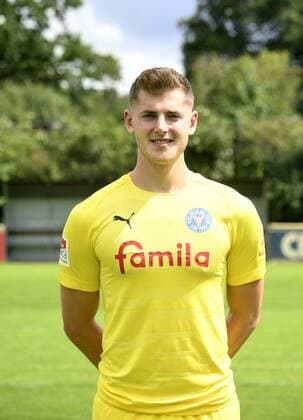 Timon Weiner Holstein Kiel 2 BL, portrait date 2019 2020, football, men, 19 07 19 Kiel NLZ Projendorf Kiel Germany