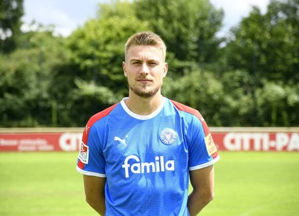 Hauke Wahl Holstein Kiel 2 BL, portrait date 2019 2020, football, men, 19 07 19 Kiel NLZ Projendorf Kiel Germany