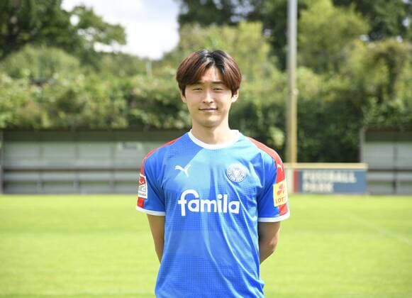 Young Jae Seo Holstein Kiel 2 BL, portrait date 2019 2020, football, men, 19 07 19 Kiel NLZ Projendorf Kiel Germany