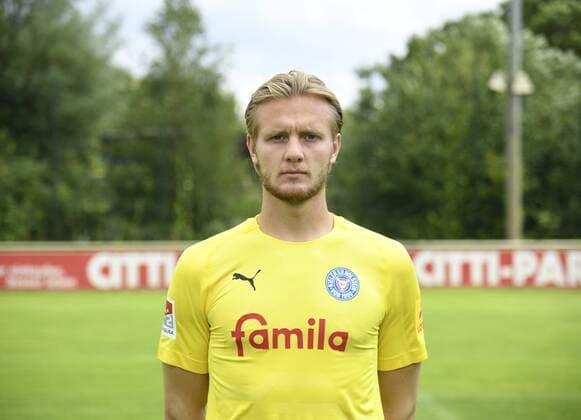 Dominik Reimann Holstein Kiel 2 BL, portrait date 2019 2020, football, men, 19 07 19 Kiel NLZ Projendorf Kiel Germany