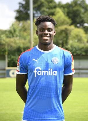 Yann Aurel Bisseck Holstein Kiel 2 BL, portrait date 2019 2020, football, men, 19 07 19 Kiel NLZ Projendorf Kiel Germany