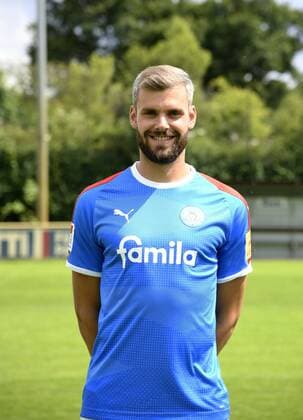 Stefan Thesker Holstein Kiel 2 BL, portrait date 2019 2020, football, men, 19 07 19 Kiel NLZ Projendorf Kiel Germany