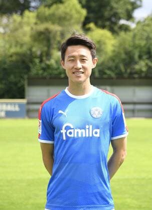 Lee Jaesung Holstein Kiel 2 BL, portrait date 2019 2020, football, men, 19 07 19 Kiel NLZ Projendorf Kiel Germany