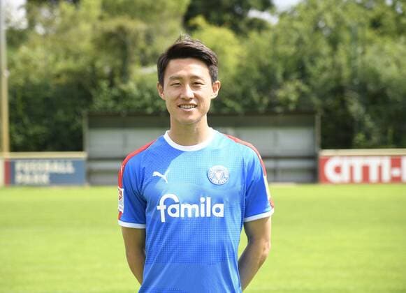 Lee Jaesung Holstein Kiel 2 BL, portrait date 2019 2020, football, men, 19 07 19 Kiel NLZ Projendorf Kiel Germany