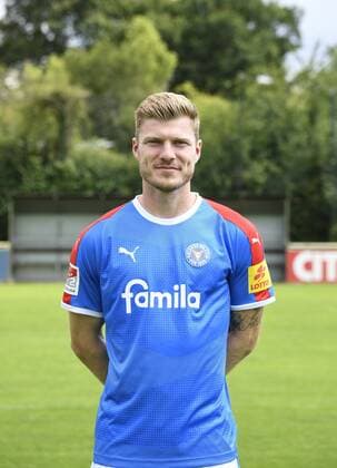 Alexander Mühling Holstein Kiel 2 BL, portrait date 2019 2020, football, men, 19 07 19 Kiel NLZ Projendorf Kiel Germany