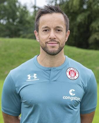 Physiotherapist Alexander Blase St Pauli 15 07 19, Hamburg, team photo session at FC St Pauli, Â