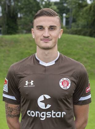 Philipp Ziereis St Pauli 15 07 19, Hamburg, team photo appointment with FC St Pauli, Â