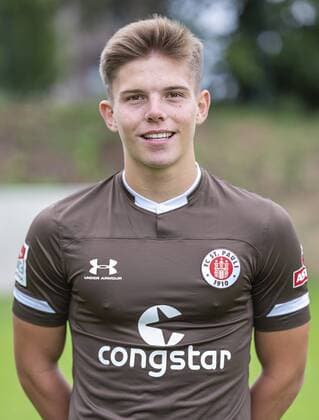 Finn Ole Becker St Pauli 15 07 19, Hamburg, team photo appointment with FC St Pauli, Â