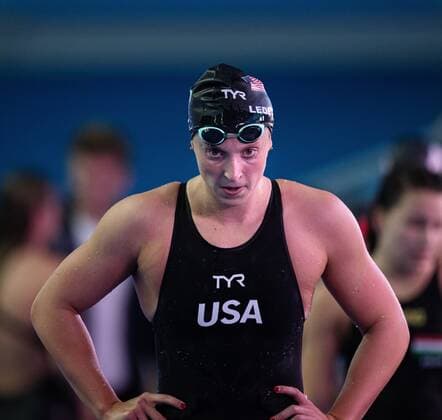190721 Katie Ledecky of USA looks dejected after competing in the final of women s 400 meter freestyle swimming during the FINA World Championships on July 21, 2019 in Gwangju. Photo: Joel Marklund BILDBYRAN kod JM 87995 BBENG FINA World Championships FINA World Championships 2019 VM sim-VM simning swimming USA depp *** 190721 Katie Ledecky of USA looks dejected after competing in the final of women s 400 meter freestyle swimming during the FINA World Championships on July 21, 2019 in Gwangju Photo Joel Marklund BILDBYRAN kod JM 87995 BBENG FINA World Championships FINA World Championships 2019 VM sim VM simning swimming USA depp,  Copyright: JOELxMARKLUND BB190721JM097