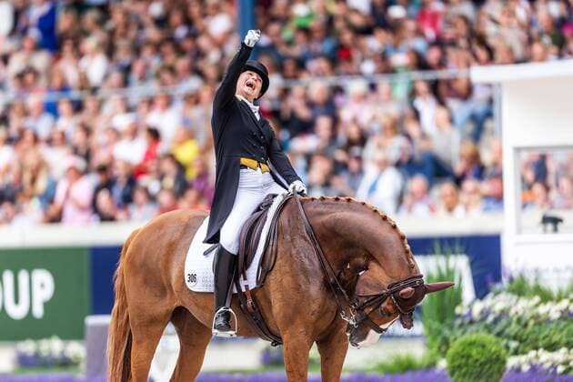 Sport Bilder des Tages Aachen, Germany 21.07.2019, CHIO Aachen, Dressur, Siegerin Isabell Werth ( Aachen North Rhine-Westphalia Germany eu-images-09-542-003341 *** Aachen, Germany 21 07 2019, CHIO Aachen, Dressage, Winner Isabell Werth Aachen North Rhine Westphalia Germany eu images 09 542 003341 eu-images-542