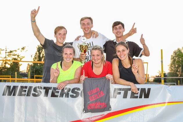 Winner and German Team Champion in Beach Tennis 2019 Team Leider Geiler Berlin , Final, 13 German Beach Tennis Team Championships 2019, DTB, Berlin, 21 07 2019,