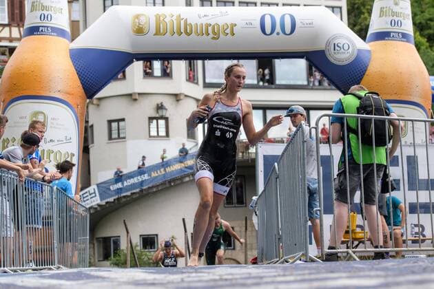 Bitburger 0,0 Triathlon Bundesliga, Tübingen, 21.07.2019 Anabel Knoll (SG Triathlon one Witten) beim Triathalon Bundesliga Rennen in Tübingen am 21.07.2019, , Tübingen BW Deutschland *** Bitburger 0,0 Triathlon Bundesliga, Tübingen, 21 07 2019 Anabel Knoll SG Triathlon one Witten at the Triathalon Bundesliga race in Tübingen on 21 07 2019, , Tübingen BW Germany