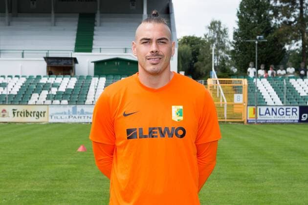 Goalkeeper Julien Latendresse Levesque BSG Chemie Leipzig Soccer RL NO Portrait date 2019 2020 , Leipzig, 21 07 2019, Alfred Kunze Sportpark, Soccer ,