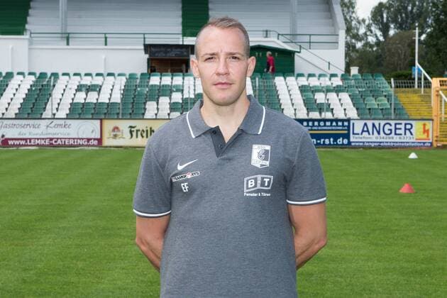 Fitness Trainer Erik Fischer BSG Chemie Leipzig Soccer RL NO Portrait date 2019 2020 , Leipzig, 21 07 2019, Alfred Kunze Sportpark, Soccer ,