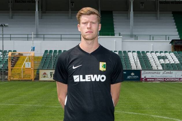 Alexander Bury BSG Chemie Leipzig Soccer RL NO Portrait date 2019 2020 , Leipzig, 21 07 2019, Alfred Kunze Sportpark, Soccer ,