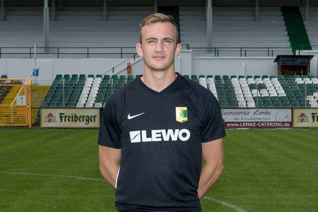 Philipp Wendt BSG Chemie Leipzig Soccer RL NO Portrait date 2019 2020 , Leipzig, 21 07 2019, Alfred Kunze Sportpark, Soccer ,