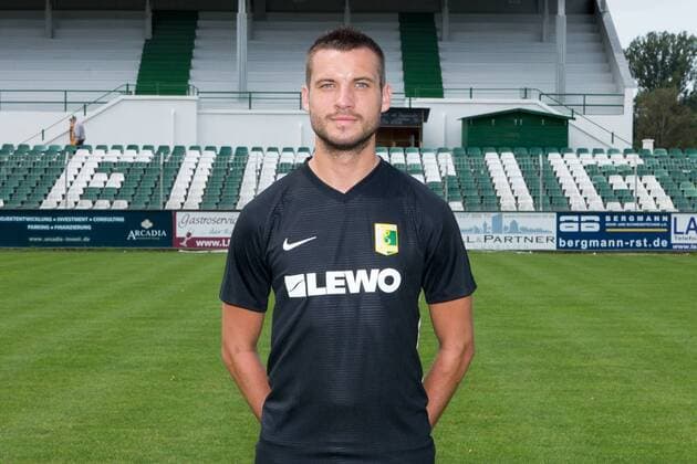 Sebastian Berg BSG Chemie Leipzig Soccer RL NO Portrait date 2019 2020 , Leipzig, 21 07 2019, Alfred Kunze Sportpark, Soccer ,