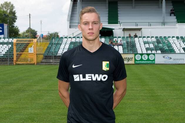 Max Keßler Kessler BSG Chemie Leipzig Soccer RL NO Portrait date 2019 2020 , Leipzig, 21 07 2019, Alfred Kunze Sportpark, Soccer ,
