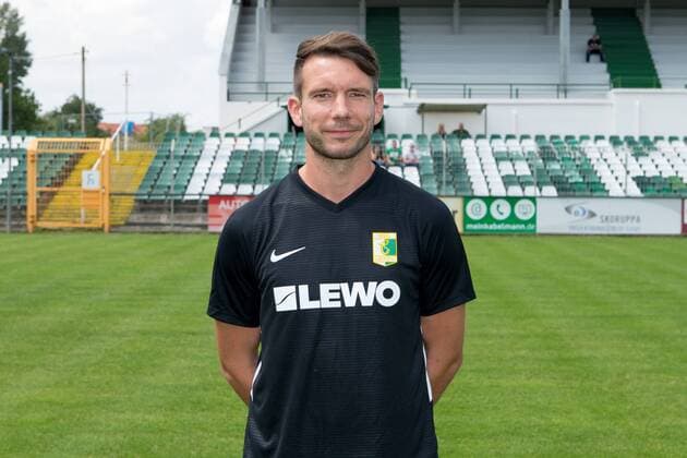 Stefan Karau BSG Chemie Leipzig Soccer RL NO Portrait date 2019 2020 , Leipzig, 21 07 2019, Alfred Kunze Sportpark, Soccer ,