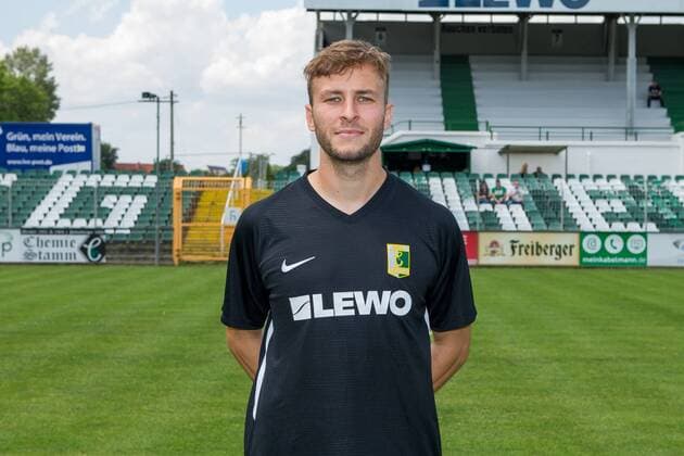 Benjamin Schmidt BSG Chemie Leipzig Soccer RL NO Portrait date 2019 2020 , Leipzig, 21 07 2019, Alfred Kunze Sportpark, Soccer ,