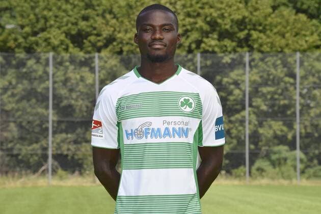 21 07 2019 SpVgg Greuther Fürth Fürth Fuerth Season 2019 2012 Photo shoot Portrait Hans Nunoo Sarpei 14, SpVgg Greuther Fürth Single photo Portrait Portrait Headshot