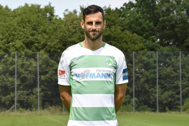 21 07 2019 SpVgg Greuther Fürth Fürth Fuerth Season 2019 2012 Photo opportunity Portrait Mergim Mavraj 20, SpVgg Greuther Fürth Single photo Portrait Portrait Headshot