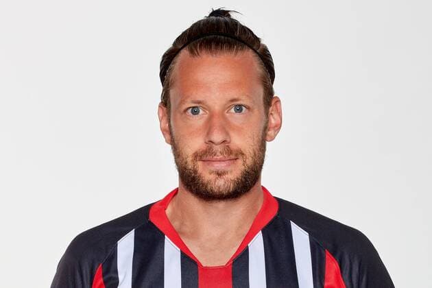 19 07 2019, xjhx, Fussball 1 Bundesliga, Eintracht Frankfurt Photo date 2019 2020 Portrait date emspor, v l Marco Russ Eintracht Frankfurt DFL DFB REGULATIONS PROHIBIT ANY USE OF PHOTOGRAPHS as IMAGE SEQUENCES and or QUASI VIDEO Frankfurt am Main