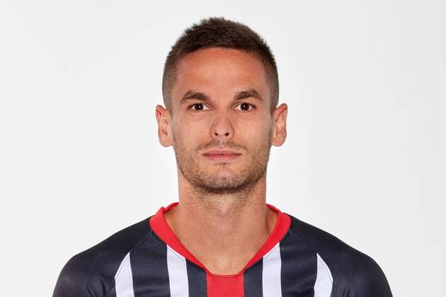 19 07 2019, xjhx, Fussball 1 Bundesliga, Eintracht Frankfurt Photo date 2019 2020 Portrait date emspor, v l Mijat Gacinovic Eintracht Frankfurt DFL DFB REGULATIONS PROHIBIT ANY USE OF PHOTOGRAPHS as IMAGE SEQUENCES and or QUASI VIDEO Frankfurt am Main