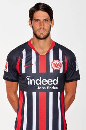 19 07 2019, xjhx, Fussball 1 Bundesliga, Eintracht Frankfurt Photo date 2019 2020 Portrait date emspor, v l Goncalo Paciencia Eintracht Frankfurt DFL DFB REGULATIONS PROHIBIT ANY USE OF PHOTOGRAPHS as IMAGE SEQUENCES and or QUASI VIDEO Frankfurt am Main