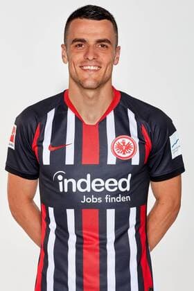 19 07 2019, xjhx, Football 1 Bundesliga, Eintracht Frankfurt Photo deadline 2019 2020 Portrait deadline emspor, v l Filip Kostic Eintracht Frankfurt DFL DFB REGULATIONS PROHIBIT ANY USE OF PHOTOGRAPHS as IMAGE SEQUENCES and or QUASI VIDEO Frankfurt am Main