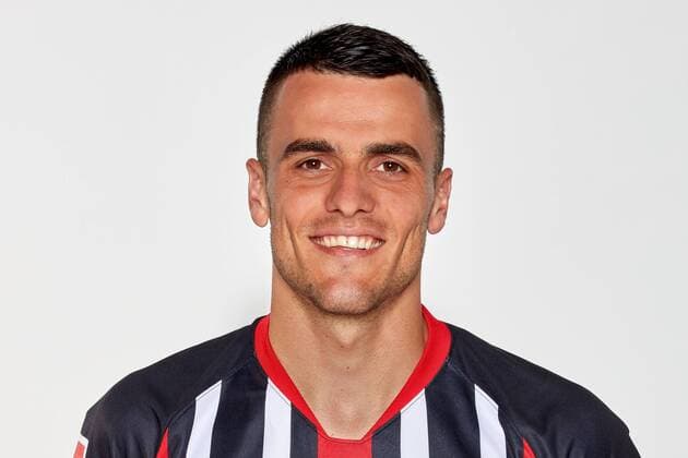 19 07 2019, xjhx, Football 1 Bundesliga, Eintracht Frankfurt Photo deadline 2019 2020 Portrait deadline emspor, v l Filip Kostic Eintracht Frankfurt DFL DFB REGULATIONS PROHIBIT ANY USE OF PHOTOGRAPHS as IMAGE SEQUENCES and or QUASI VIDEO Frankfurt am Main