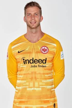 19 07 2019, xjhx, Soccer 1 Bundesliga, Eintracht Frankfurt Photo date 2019 2020 Portrait date emspor, v l Felix Wiedwald Eintracht Frankfurt DFL DFB REGULATIONS PROHIBIT ANY USE OF PHOTOGRAPHS as IMAGE SEQUENCES and or QUASI VIDEO Frankfurt am Main