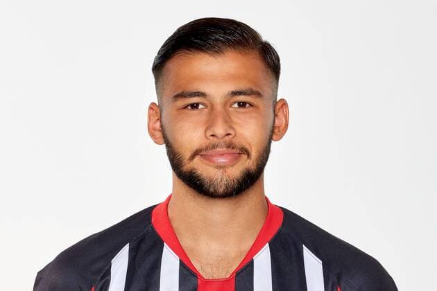 19 07 2019, xjhx, Fussball 1 Bundesliga, Eintracht Frankfurt Photo date 2019 2020 Portrait date emspor, v l Sahverdi Cetin Eintracht Frankfurt DFL DFL REGULATIONS PROHIBIT ANY USE OF PHOTOGRAPHS as IMAGE SEQUENCES and or QUASI VIDEO Frankfurt am Main