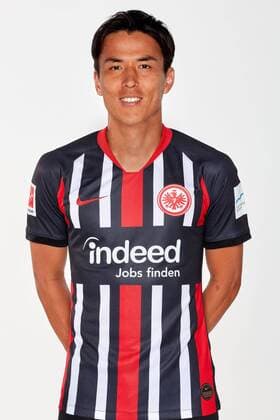 19 07 2019, xjhx, Soccer 1 Bundesliga, Eintracht Frankfurt Photo date 2019 2020 Portrait date emspor, v l Makoto Hasebe Eintracht Frankfurt DFL DFB REGULATIONS PROHIBIT ANY USE OF PHOTOGRAPHS as IMAGE SEQUENCES and or QUASI VIDEO Frankfurt am Main