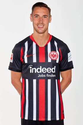 19 07 2019, xjhx, Fussball 1 Bundesliga, Eintracht Frankfurt Photo date 2019 2020 Portrait date emspor, v l Dominik Kohr Eintracht Frankfurt DFL DFB REGULATIONS PROHIBIT ANY USE OF PHOTOGRAPHS as IMAGE SEQUENCES and or QUASI VIDEO Frankfurt am Main