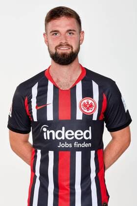 19 07 2019, xjhx, Fussball 1 Bundesliga, Eintracht Frankfurt Photo date 2019 2020 Portrait date emspor, v l Marc Stendera Eintracht Frankfurt DFL DFB REGULATIONS PROHIBIT ANY USE OF PHOTOGRAPHS as IMAGE SEQUENCES and or QUASI VIDEO Frankfurt am Main
