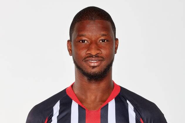 19 07 2019, xjhx, Football 1 Bundesliga, Eintracht Frankfurt Photo deadline 2019 2020 Portrait deadline emspor, v l Almamy Toure Eintracht Frankfurt DFL DFB REGULATIONS PROHIBIT ANY USE OF PHOTOGRAPHS as IMAGE SEQUENCES and or QUASI VIDEO Frankfurt am Main