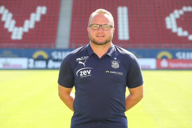Team Presentation Zwickau Soccer 3 League Co Coach Danny König FSV Zwickau 3 League, Portrait Date 2019 2020 , Zwickau, 23 07 2019, Stadium Zwickau, Soccer ,