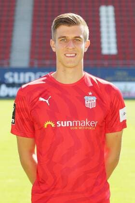 Team Presentation Zwickau Football 3 League Maurice Hehne FSV Zwickau 3 League, Portrait Date 2019 2020 , Zwickau, 23 07 2019, Stadium Zwickau, Football ,