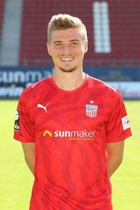 Team Presentation Zwickau Football 3 League Elias Huth FSV Zwickau 3 League, Portrait Date 2019 2020 , Zwickau, 23 07 2019, Stadium Zwickau, Football ,