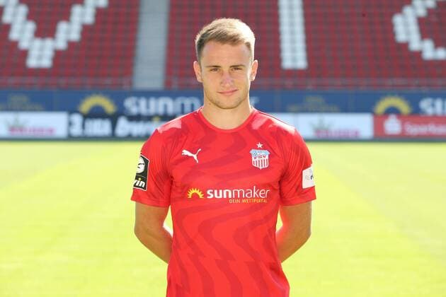 Team Presentation Zwickau Football 3 League Denis Jäpel Jaepel FSV Zwickau 3 League, Portrait Date 2019 2020 , Zwickau, 23 07 2019, Stadium Zwickau, Football ,