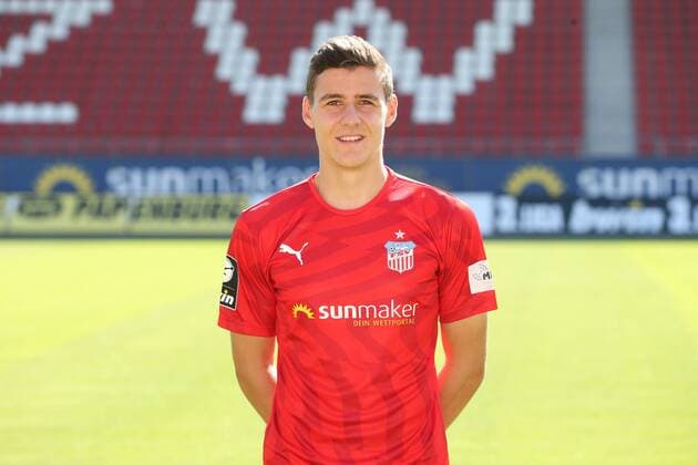 Team Presentation Zwickau Football 3 League Marius Captain FSV Zwickau 3 League, Portrait Date 2019 2020 , Zwickau, 23 07 2019, Stadium Zwickau, Football ,