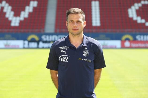 Team presentation Zwickau football 3 league goalkeeper coach Steffen Süßner Suessner FSV Zwickau 3 league, portrait date 2019 2020 , Zwickau, 23 07 2019, stadium Zwickau, football ,